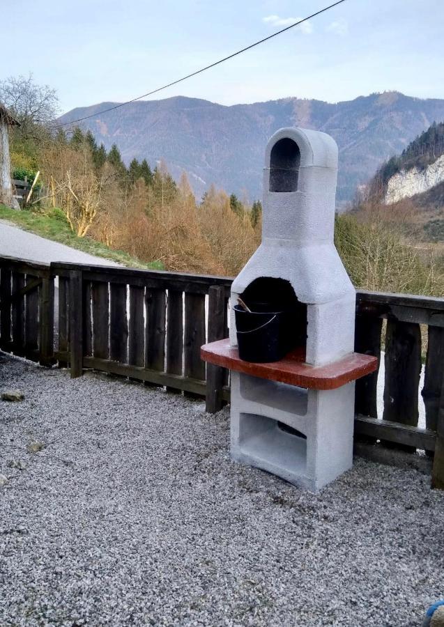 Romantische Ferienhütte Ennstaler Nat Kalkalpen bis 6 Personen Kleinreifling Exterior foto