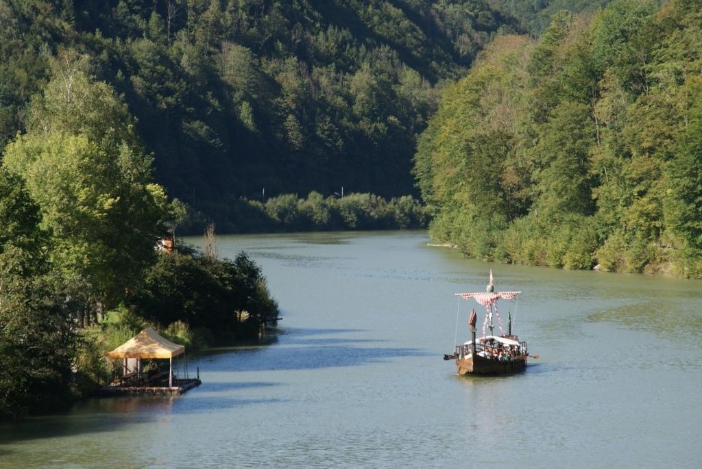 Romantische Ferienhütte Ennstaler Nat Kalkalpen bis 6 Personen Kleinreifling Exterior foto